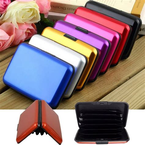 rfid metal card holder|rfid protective card holder.